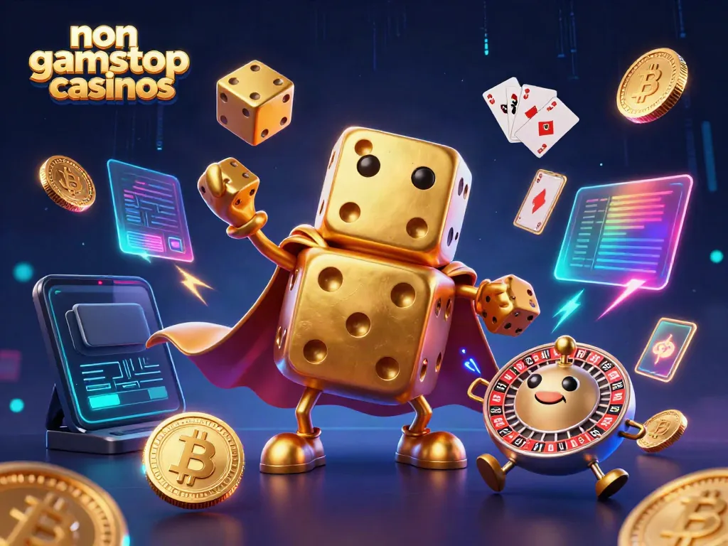 Experience thrilling entertainment at non gamstop casinos with dynamic gaming characters and vibrant elements.