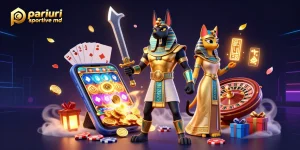 Participă la pariuri sportive md cu Anubis și Bastet în mijlocul jocurilor captivante!