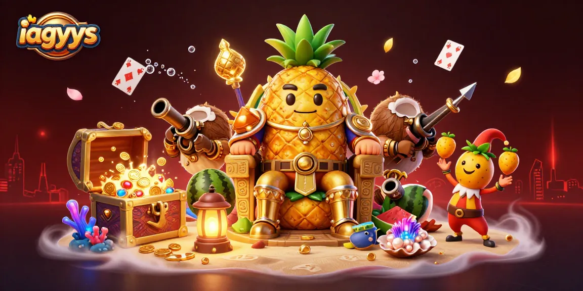 Engage with iagyys in a vibrant beach casino scene with dynamic characters and thrilling action.