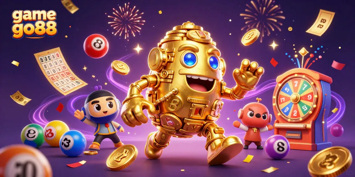 Engage in the thrilling game go88 with colorful dynamic elements and golden treasures.